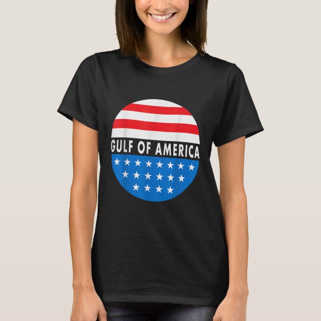Camiseta Golfo Dos Eua Presidente Trump 2025 _2 (Frente)
