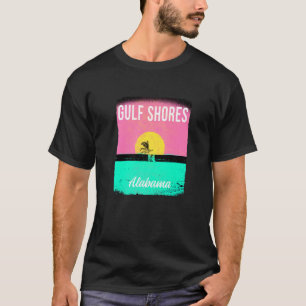 Camiseta Golfo nas margens do Alabama Retro City Hometown V