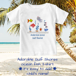 Camiseta Golfo Pérsicos, Ál Diversão Oceânica Peixes com No