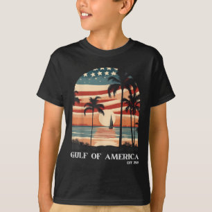 Camiseta Golfo Retro Da América No Leste De 2025 Homens Ame