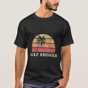 Camiseta Golfo Shores Al Vintage 70s - Design de Throwbyck