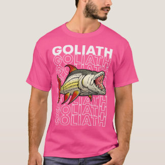 Camiseta Golias Peixe-Tigre Anos 80 Monstro