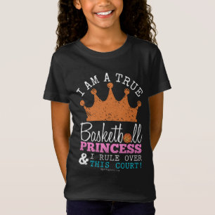 Camiseta Golly meninas: Princesa Regra Este Corte do