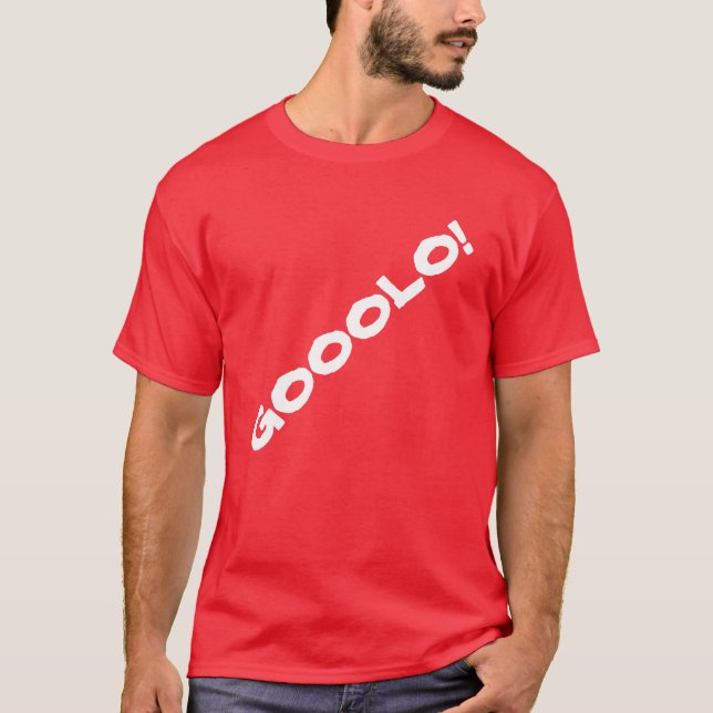 Camiseta "Golo é do Benfica" (Frente)