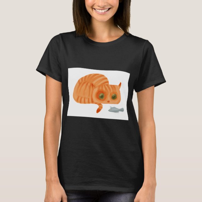 Camiseta Golosinas para gatos (Frente)
