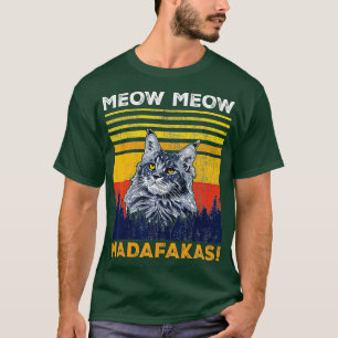 CAMISETA GOLPE DE MADAFAKAS MAINE COON