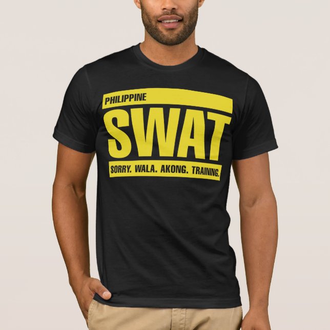 Camiseta GOLPE filipino - Tagalog - amarelo (Frente)