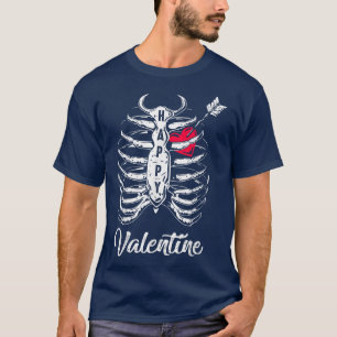 Camiseta Golpe no Dia de os namorados Gótico do Gótico do S