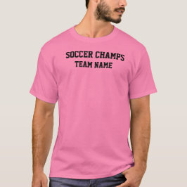 Camiseta GOLPE personalizado cor-de-rosa PRETO