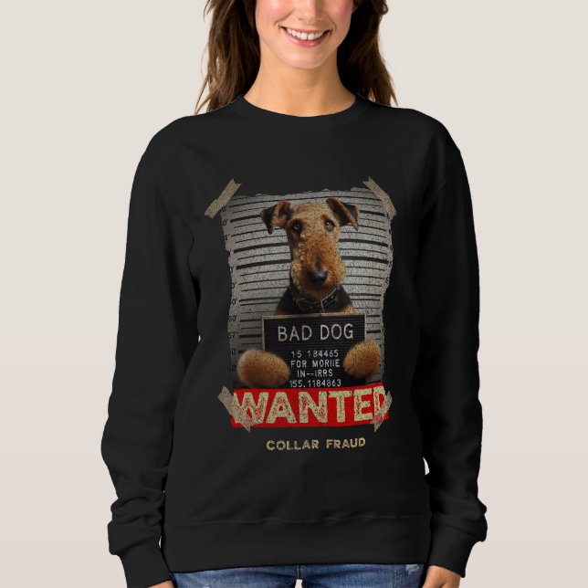 Camiseta Golpista de Coleira: O Airedale Terrier (Frente)