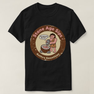 Camiseta Gols Saudáveis da Idade da Pedra Retro