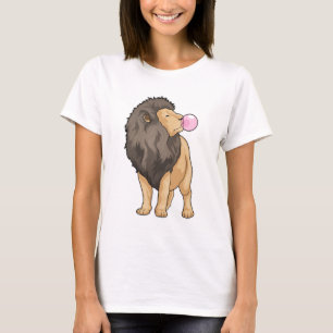 Camiseta Goma de mascar de leão