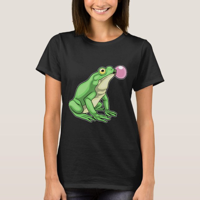 Camiseta Goma de mascar de sapo (Frente)