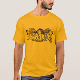 Camiseta Goma grande engraçada da banana
