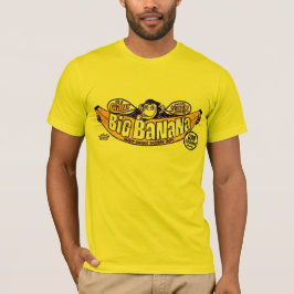 Camiseta Goma grande engraçada da banana