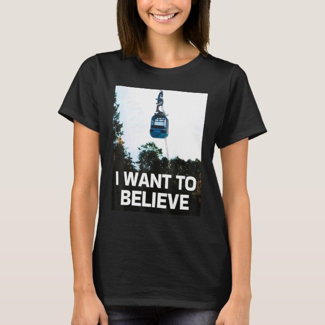 Camiseta Gondola 'Quero Acreditar' (Frente)