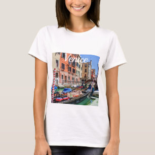 Camiseta Gôndola tradicional em Veneza