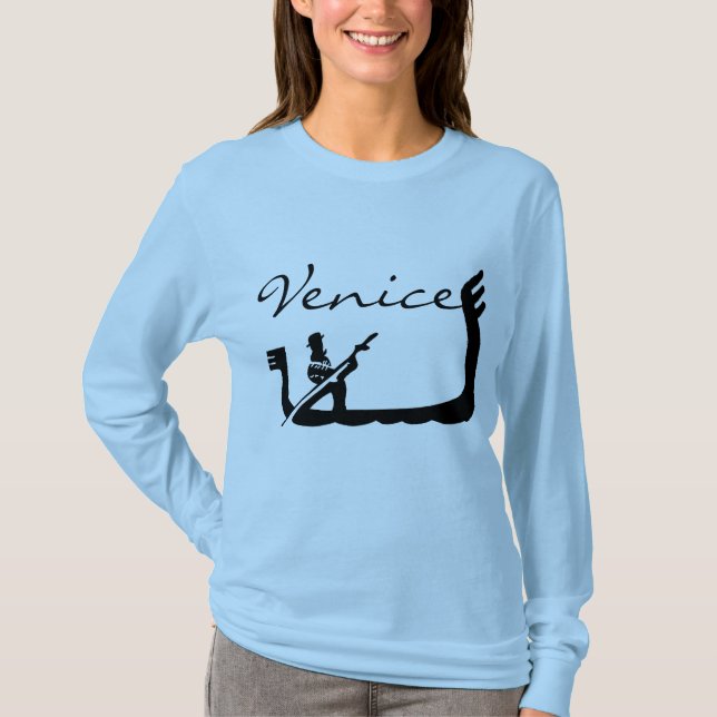 Camiseta Gondola, Veneza (Frente)