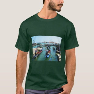 Camiseta Gondolas na moda de Veneza