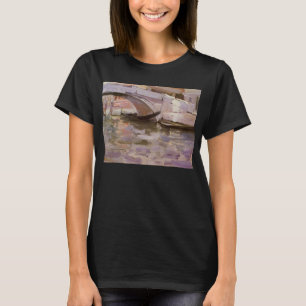 Camiseta Gondolas por John Singer Sargent, Impressionismo A