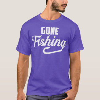 Camiseta Gone Fishing funny gift for fishing lovers