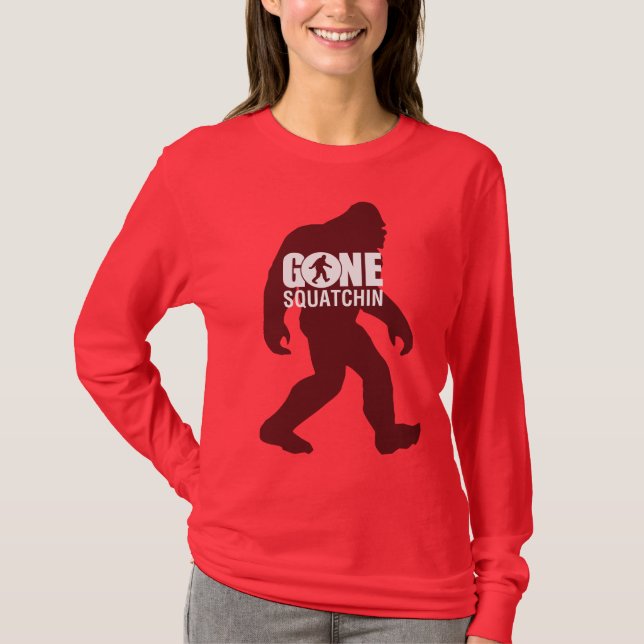 Camiseta Gone Squatchin (Frente)