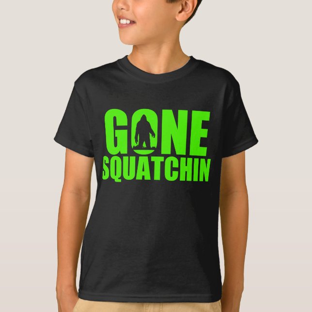 Camiseta Gone Squatchin (Frente)