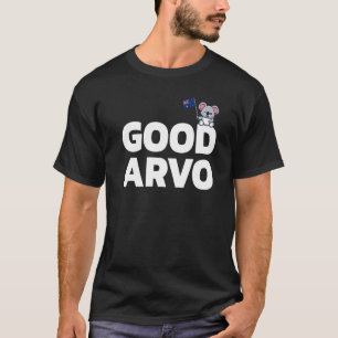 Camiseta Good Arvo Australian Slag - Austrália Flag Koala