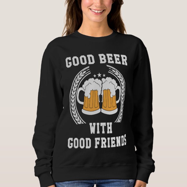 Camiseta Good Beer With Good Friends (Frente)