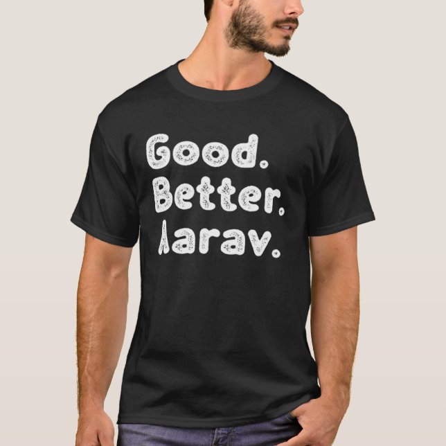 Camiseta Good better Aarav (Frente)