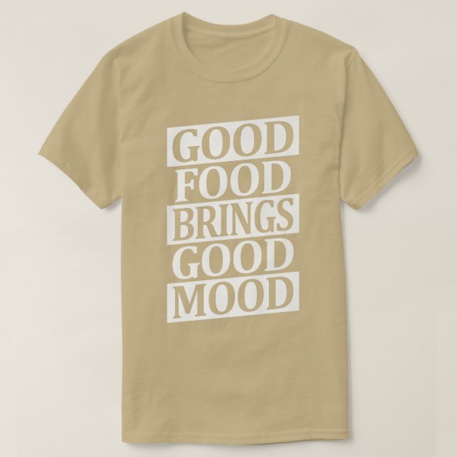Camiseta Good Food Brings Good Mood Ramen Lover Asian Food  (Frente do Design)