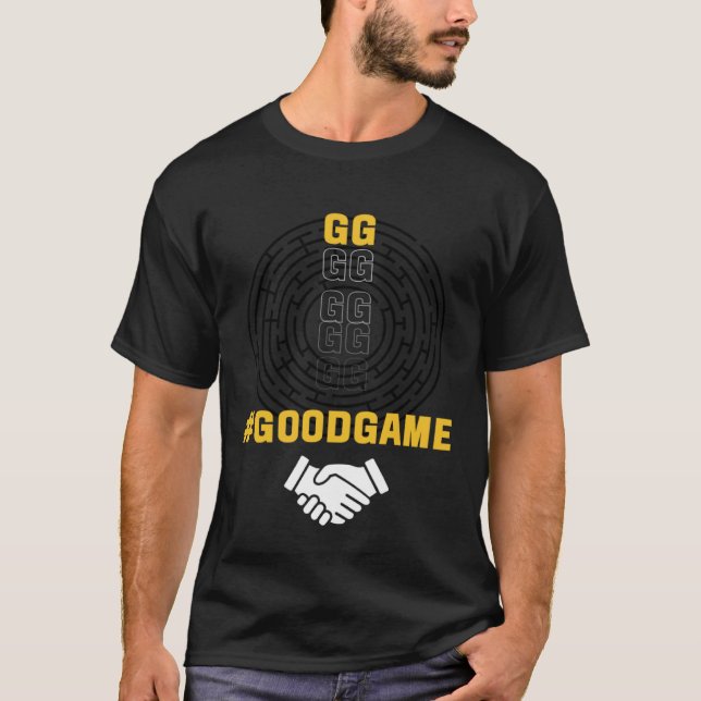 Camiseta Good Game GG Gamer Gaming (Frente)