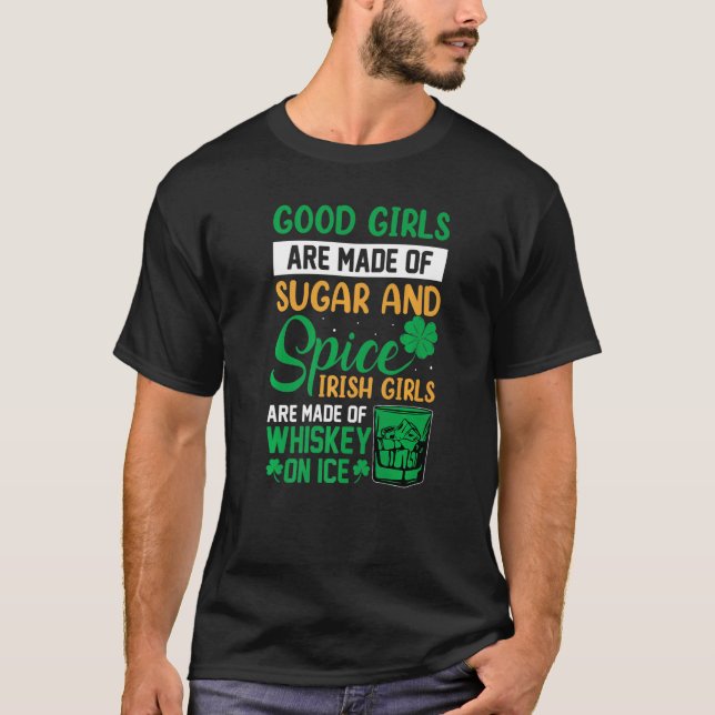 Camiseta Good Girl Irish Girls Ireland Irish Orud (Frente)
