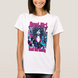 Camiseta Good Girl with Bad Timing - Rock me Gently