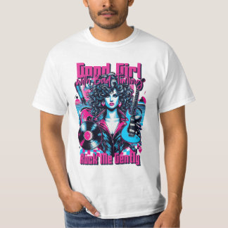 Camiseta Good Girl with Bad Timing - Rock me Gently
