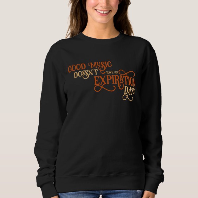 Camiseta Good music doesn't have an Expiration Date Quartet (Frente)