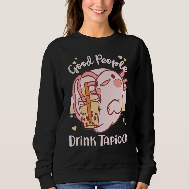 Camiseta Good People Drink Tapioca Bubble Boba Tea (Frente)