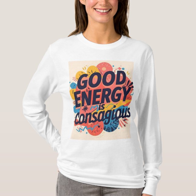 Camiseta good vibe (Frente)