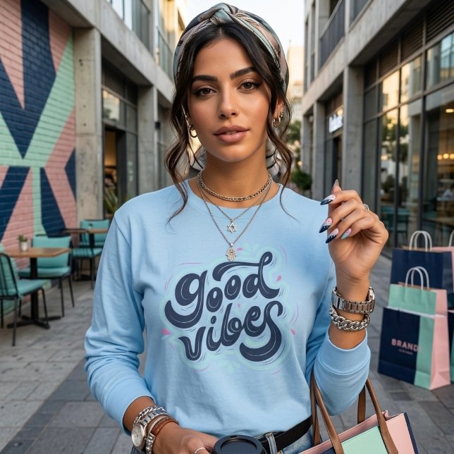 Camiseta Good Vibes (Criador carregado)