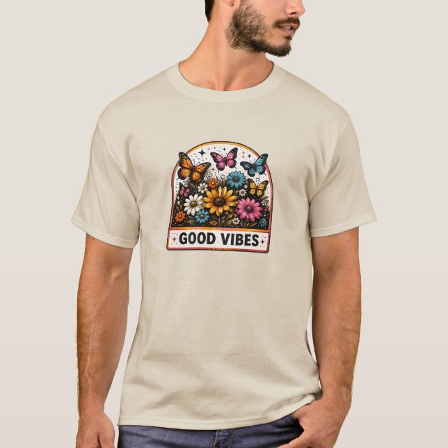 Camiseta Good Vibes (Frente)
