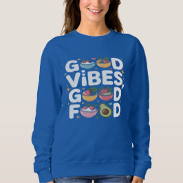 Camiseta Good Vibes Good Food Healthy Lifestyle 