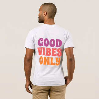 Camiseta Good vibes only