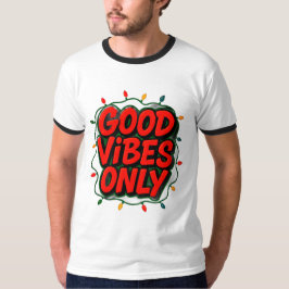 Camiseta Good Vibes Only Graphic
