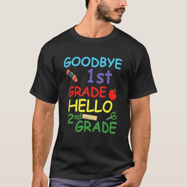 Camiseta Goodbye 1rua Grau Alô segundo (Frente)