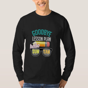 Camiseta Goodbye School Hello Summer Beach Vacing