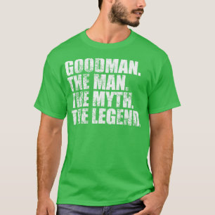 Camiseta Goodman Nome da família Goodman sobrenome Goodman 