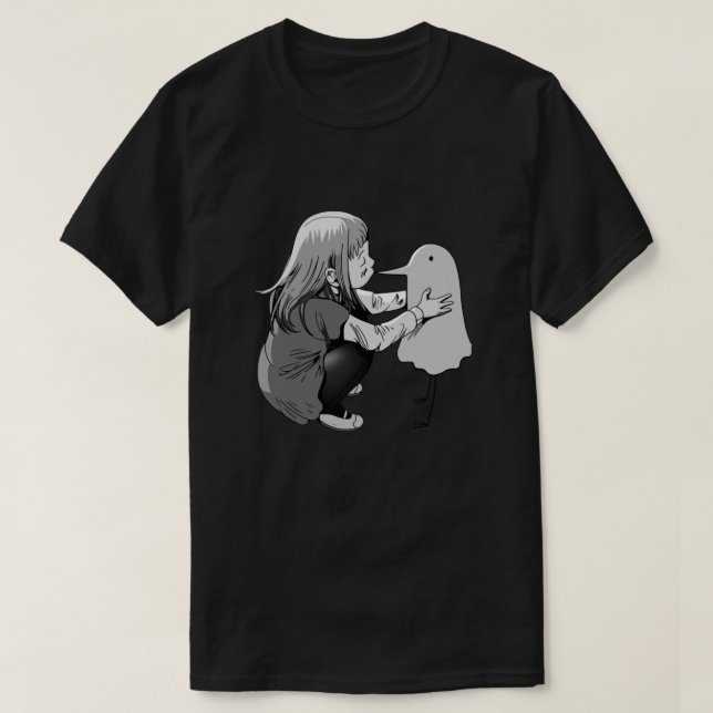 Camiseta Goodnight  Oyasumi Punpun - Aiko's Kiss Classic (Frente do Design)