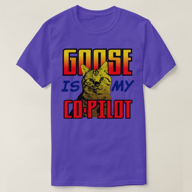 Camiseta Goose é meu copiloto (Frente do Design)