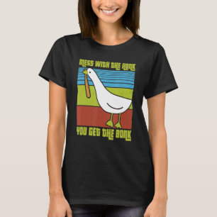Camiseta Goose Games Mess Com A Honra Você Tem O Bonk
