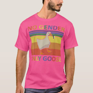 Camiseta Goose No Gender Nonbinary LGBT duck gay pride LGBT